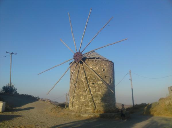 γυρίζει πάντα κάθετα προς