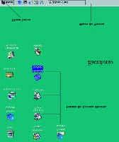 APLICACIÓNS DA TECNOLOXÍA INFORMÁTICA 1. O contorno operativo Windows 98 Características xerais Gráfico de Microsoft Windows 98.