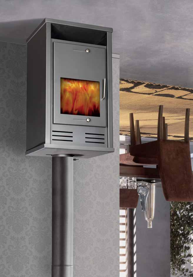 AS-SY-06 2014 neda σόµπα ξύλου µε φούρνο από χάλυβα steel wood-burning stove with oven 485/455/870 mm 78 kg 15.2 kw ΘΕΡΜΙΚΗ ΑΠΟ ΟΣΗ 70.5 % Μεγάλος χώρος καύσης επενδυµένος µε πυρότουβλα.