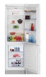 27 Kombinované chladničky RCSA 400 K20W 369 Čistý objem chladničky