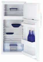 28 Chladničky a chladiace vitríny DSA 28020 279 Čistý objem chladničky (l): 210 Čistý objem mrazničky