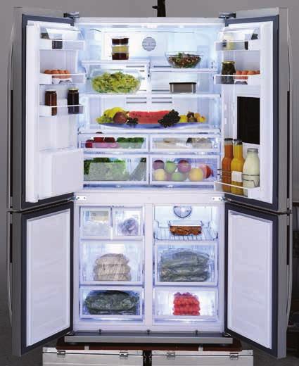 22 Kombinované kombinované chladničky chladničky MultiZone oddelenie GNE 134630 X 1499 NeoFrost automatické rozmrazovanie chladničky aj mrazničky MultiZone oddelenie 91 l (od -24 C do 10 C)môžete