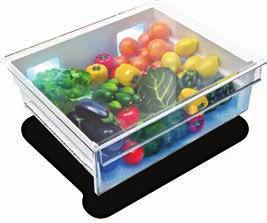 NoFrost systém Zabraňuje vzniku námrazy na potravinách a vnútornom priestore chladničky. NoFrost systém eliminuje tvorbu ľadu v interiéri mrazničky, preto nie je potrebné odmrazovať.
