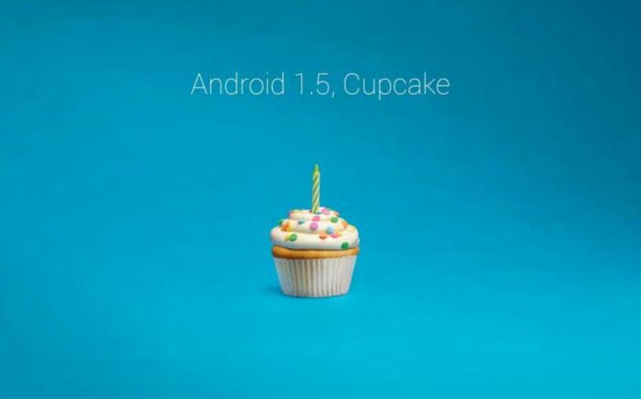 1.3.1 Android 1.5 Cupcake (API Level 3) Παρουσιάστηκε στις 27 Απριλίου του 2009.