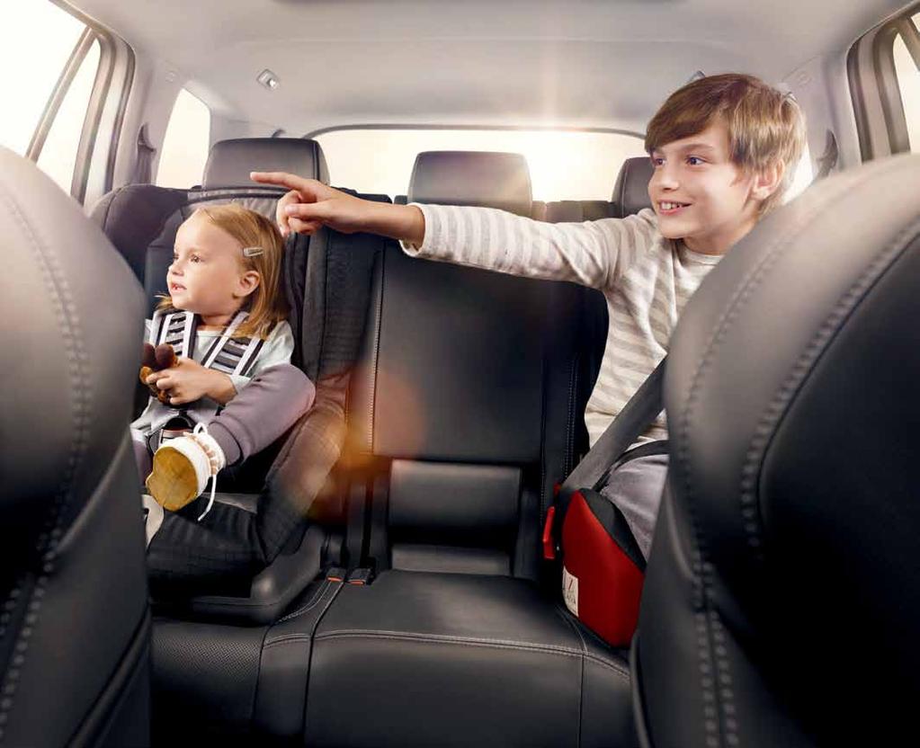 ΕΝΑΣ ΧΩΡΟΣ ΓΙΑ ΠΑΙΔΙΑ Τα παιδιά σας θα ταξιδεύουν με ασφάλεια και άνεση.