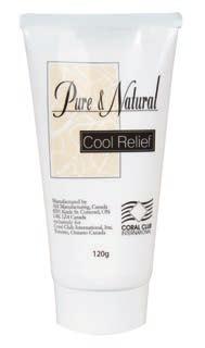 Cool Relief Cremă cu efect termic Cool Relief cod 91645 prezentare 120 g Apă, mentol, camfor, grăsime de emu, alcool cetearilic, dicetil fosfat, cetet-10 fosfat, ceară, stearat de glicerol, acid