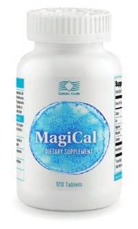 MagiCal Calciu Magic cod 45910 prezentare 120 comprimate Depozite minerale marine (calciu 272,5 mg, magneziu, fier, mangan, crom)....... 1,3 g excipienţi. acestora.