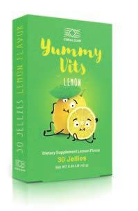 Yummy Vits Orange/ Yummy Vits Lemon cod 2126/2127 prezentare cu e 30 comprimate mas cabile în blistere Vitamina А (retinil palmitat), vitamina D3 (colecalciferol), vitamina Е (d-a-tocoferol),