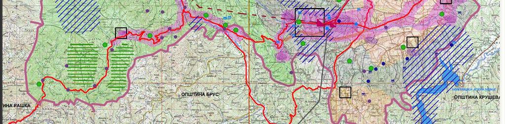 1: Графички прилог усвојеног Концепта Плана Тематска карта