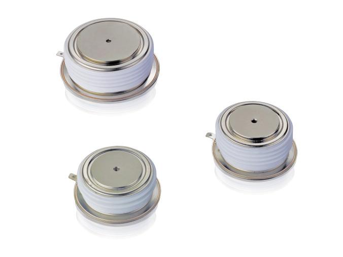 Reverse Conducting Thyristors - Monolithic integrated freewheeling diode - Optimized for low dynamic losses Part number ** = RRM / 0 RM, RRM I TM / I M T C = C I TSM / I SM.