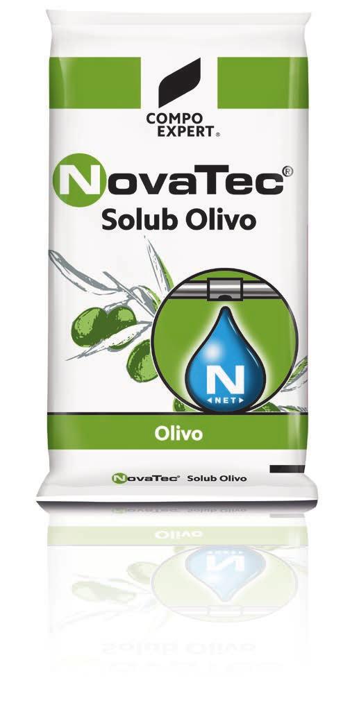 24 Υδατοδιαλυτά Λιπάσματα NovaTec Solub NovaTec Solub 25 NovaTec Solub Olivo 21-0-0+24S+0,2B Περιέχει άζωτο αποκλειστικά σε σταθεροποιημένη μορφή.