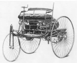Francuz Nicolas-Joseph Cugnot je 1769. g. konstruirao prvi automobil na parni pogon.