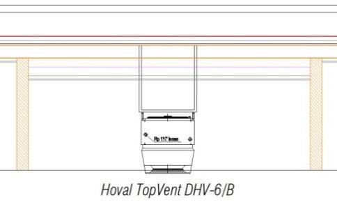 izbjeći vidljive ventilacijske kanale U proračunu kao mjerodavan uzet