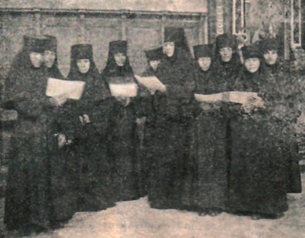 Прелазак монахиња из Кувеждина у Ваведење Београд И у овом манастиру је владао ред, дисциплина и чистоћа. Монашка правила и богослужења вршена су ревносно и радосно. Сестре су устајале у 4,30.