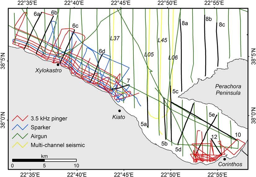 60 M. Charalampakis et al. / Marine Geology 351 (2014) 58 75 differential velocity of the Anatolian Aegean plate (Le Pichon and Angelier, 1979; Billiris et al., 1991; Armijo et al.