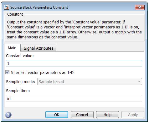Product بلوک ضرب کننده را میتوان از مسیر Simulink> Commonly Used Blocks به مدار اضافه کرد. در پنجره تنظیمات آن میتوان تعداد ورودی را در بخش Number of inputs تغییر داد.