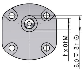 Direction of rotation, bi-directional design Determine direction of rotation by looking at the drive shaft.