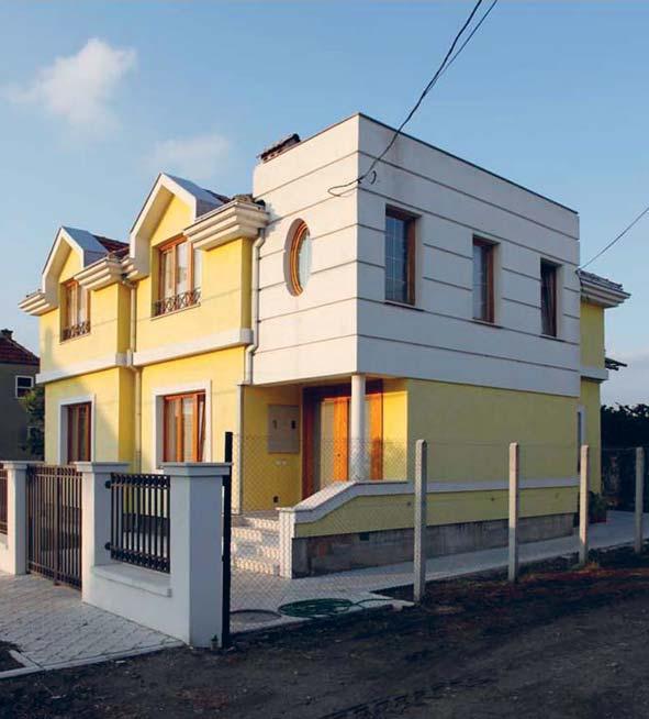 Регион 6, Београд Region 6, Beograd 6 4 3 5 6 3 4 4 4 Основа приземља Ground floor Основа спрата First floor Ф F <50% [] предсобље [] ходник, [3] дневна соба/трпезарија, [4] спаваћа соба, [5] кухиња,