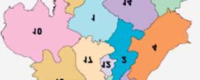Град Београд представља независну територијалну јединицу са локланом самоуправом. Састоји се од 7 општина (слика 6. и табела 6.), од којих 6 обухватају и приградска насеља.
