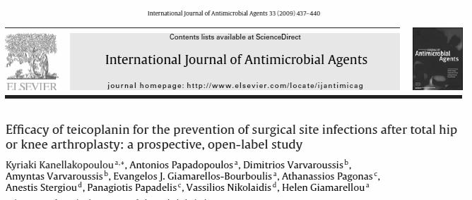 ANTIMICROBIAL PROPHYLAXIS (AP) A Group AP 278 patients