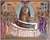 The Dormition of the Theotokos The Feast of the Dormition of Our Most Holy Lady, the Theotokos and Ever-Virgin Mary is celebrated on August 15 each year.