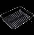 BBQ Gourmet 188047 Δίσκος 1 Θέσης 32H Μαύρο 306 x 238 x 43 mm PET/PE 1792 2 188058 Δίσκος 4 Θέσεων Cross Μαύρο 306 x