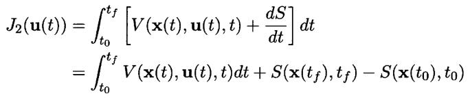 και δοσμένες οριακές συνθήκες όπου x(t) το n-διάστατο διάνυσμα κατάστασης και u(t) το m-διάστατο διάνυσμα ελέγχου.