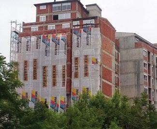namenjenim za lepljenje liseta, imitacija