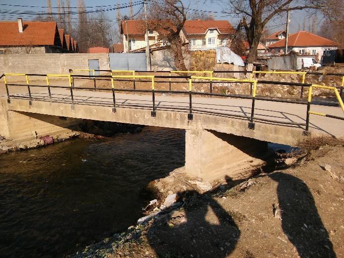 негативно влијание на хидрауличките карактеристики на текот. Дел од столбовите на овие мостовски конструкции се фундирани во коритото на реката.