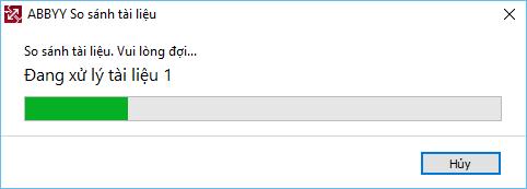 S o sánh tài liệu Đ ể so sánh hai phiên bản của cùng một tài liệu, hoàn thành các bước sau đây: 1. Khởi chạy ABBYY So sánh tài liệu. X em thêm: h i chạy ABBYY So sánh tài liệu. K ở 177 2.