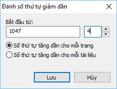 rồi nhấp Tạo... 1. Nhấp vào nút 2. Trong hộp thoại mở ra, nhập tên cho kiểu đánh số của bạn trong trường Tên. 3. Chọn một trong tám vị trí có thể trên trang. 4.