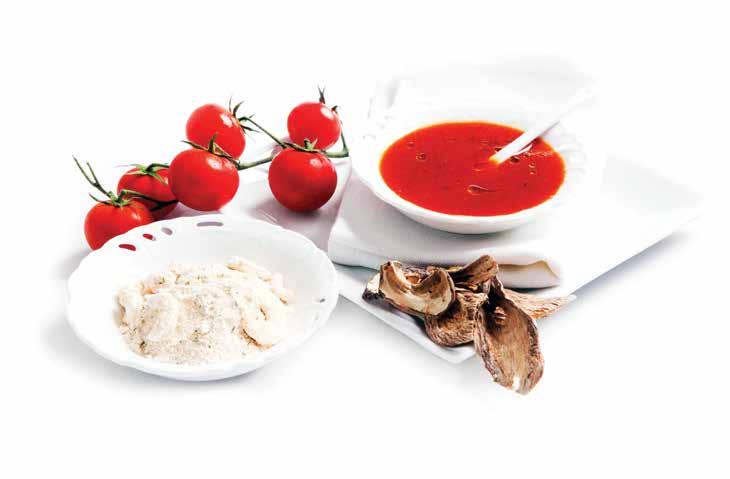 ΣΟΥΠΕΣ 13 Σούπες / διαυγείς σε g/kg ή lt 43719 Μινεστρόνε Σούπα λαχανικών με μακαρονάκι. 100g 43708 Κρεμμυδιού Σούπα κρεμμυδιού βασισμένη σε παραδοσιακή γαλλική συνταγή.