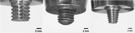 Трнови алата су обично цилиндричног облика, а ређе су и конусног облика. Цилиндрични трнови се користе за спајање алуминијумских плоча дебљине до 12 mm.