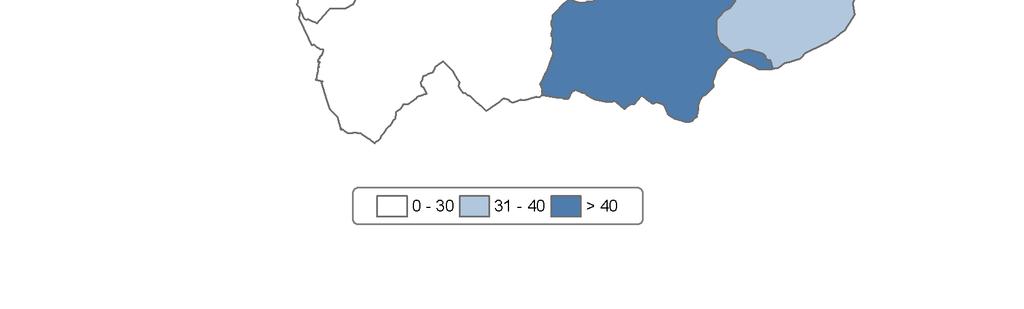 relativamente recentes en Lalín e Silleda é indicativo dun mercado potencial. Dos mapas 5.3 e 5.