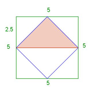 Trapezioaren altuera: 0 + d d 00 h 96 19,89975 cm 0 cm Oinarriaren azalera: 0 A 0 + 0 + 0 60 cm Edo,