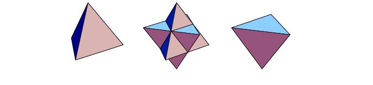 Ένα τετράεδρο είναι η πιο απλή τρισδιάστατη μορφή και αποτελείται από 4 τρίγωνα που σχηματίζουν ένα κλειστό αντικείμενο με συγκεκριμένες συντεταγμένες στον τρισδιάστατο χώρο.