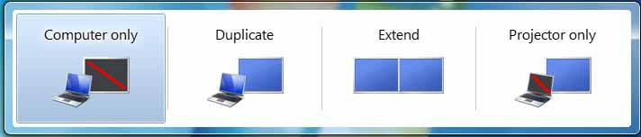 3. Λειτουργία οθόνης USB 2. Ρύθμιση της προβολής Ακολουθήστε αυτή τη διαδικασία για να ορίσετε την προβολή. Για να ρυθμίσετε την προβολή 2.1. Ανοίξτε την Screen Resolution (Ανάλυση οθόνης). 2.2. Ορίστε τις επιλογές προβολής.