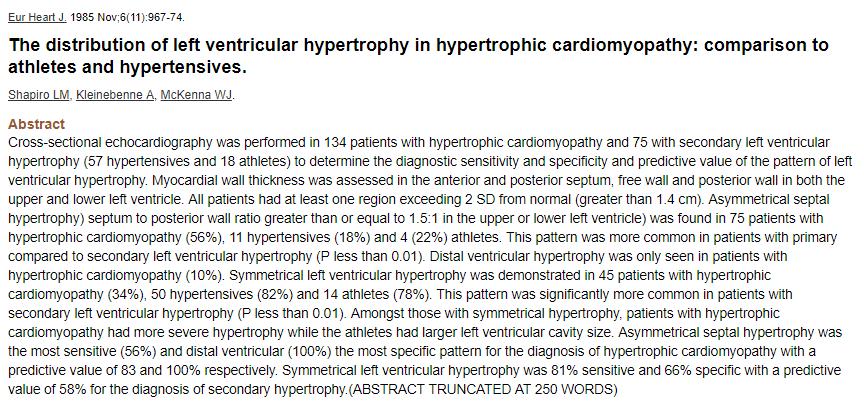 Hypertension on Hypertrophic