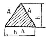 6. Triunghi echilateral (continuare) W b h