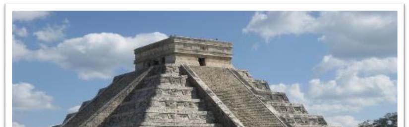 εσείς το ξέρατε; Η Πυραμίδα Ελ Καστίγιο ή αλλιώς Η Πυραμίδα - Ματριόσκα των Μάγιας Η πυραμίδα Ελ Καστίγιο (Το κάστρο), ένα από τα πιο εμβληματικά μνημεία του πολιτισμού των Μάγιας, έχει κατασκευαστεί