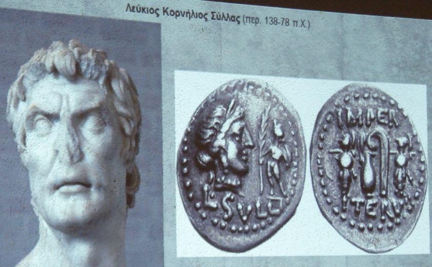 Η πρώτη στη Χαιρώνεια και η δεύτερη στον Ορχομενό. Το 86 π.χ., ο Αρχέλαος δίνει την δεύτερη μάχη κατά του Σύλλα στον Ορχομενό.