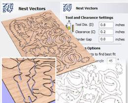 Fast and Efficient Pocketing optimizes use of 2 tools Drilling Precision V-Carving Raised Prism Machining Fluting Toolpaths - Ramp in/out Efficient Texture Toolpath Auto-Inlay Toolpaths High Quality