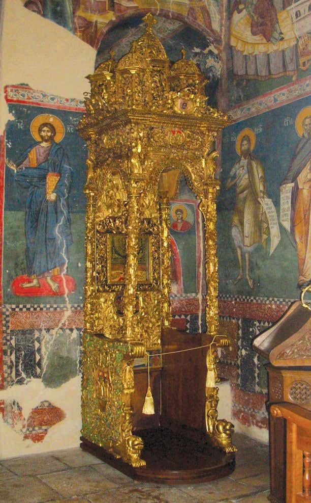 ОДСЕК ЗА КОНЗЕРВАЦИЈУ КOЗЕРВАЦИЈА БОГОРОДИЧИНОГ ТРОНА ИЗ ПЕЋКЕ ПАТРИЈАРШИЈЕ УДК 726.7.025.3(497.