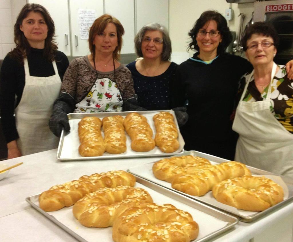 The Philoptochos Easter bread sale was a sell out!