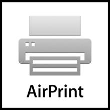 Εκτύπωση από υπολογιστή > Εκτύπωση μέσω AirPrint Εκτύπωση μέσω AirPrint Το AirPrint είναι μια λειτουργία εκτύπωσης που περιλαμβάνεται ως βασικός εξοπλισμός στα ios 4.