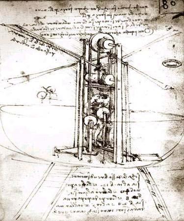 Леонардо Давинчи - истражувач на машини за летање