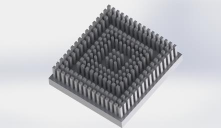 After work, we extracted simulations readings and fees for heat, the air inside and the speed to the fins, and the form of heat distribution, and the distribution of air velocity, and pressure off