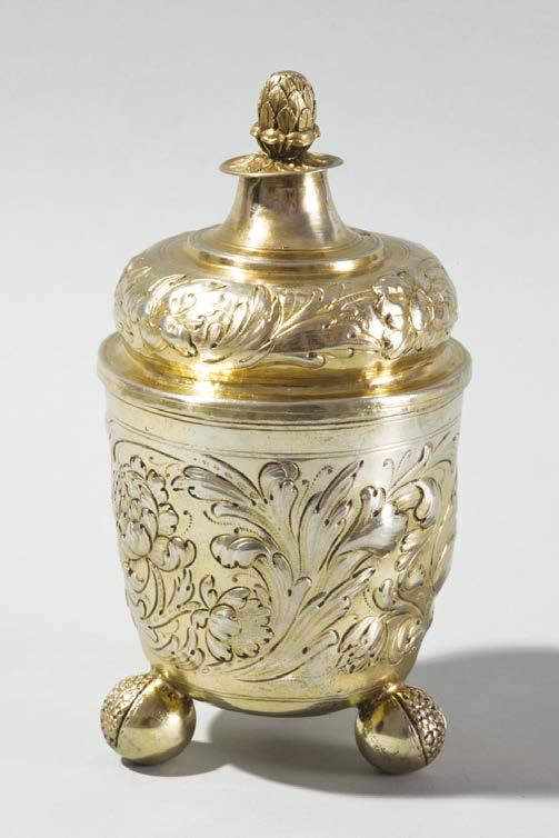 A COLLECTION OF NUREMBERG GOLDSMITH'S WORK AT THE NATIONAL MUSEUM IN CRACOW 1. 1. Чаша са поклопцем, Нирнберг, Конрад Керстнер, 1670 1673.