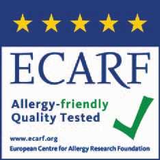 ECARF Seal of Quality Η Σφραγίδα Ποιότητας ECARF είναι μια σφραγίδα της έγκρισης που έχει ως στόχο να βοηθήσει στην επιλογή των προϊόντων και υπηρεσιών