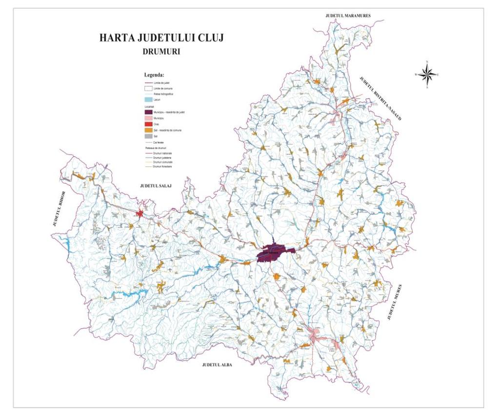 Drumuri judeţene în lungime de 1432